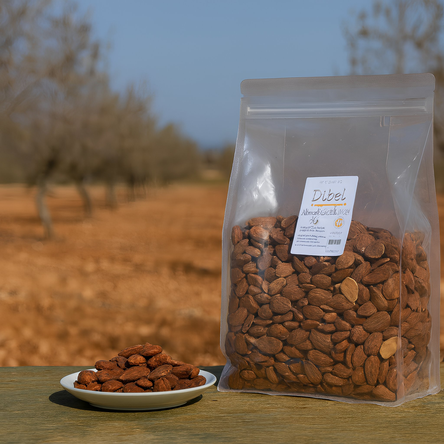 Almendra Natural y Almendra Tostada