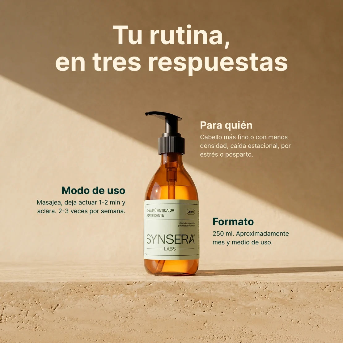 Champú anticaída fortificante (250ml)