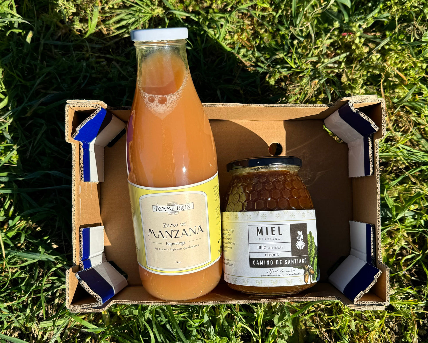 1L Apfelsaft + 1kg Honig von unseren Imkern