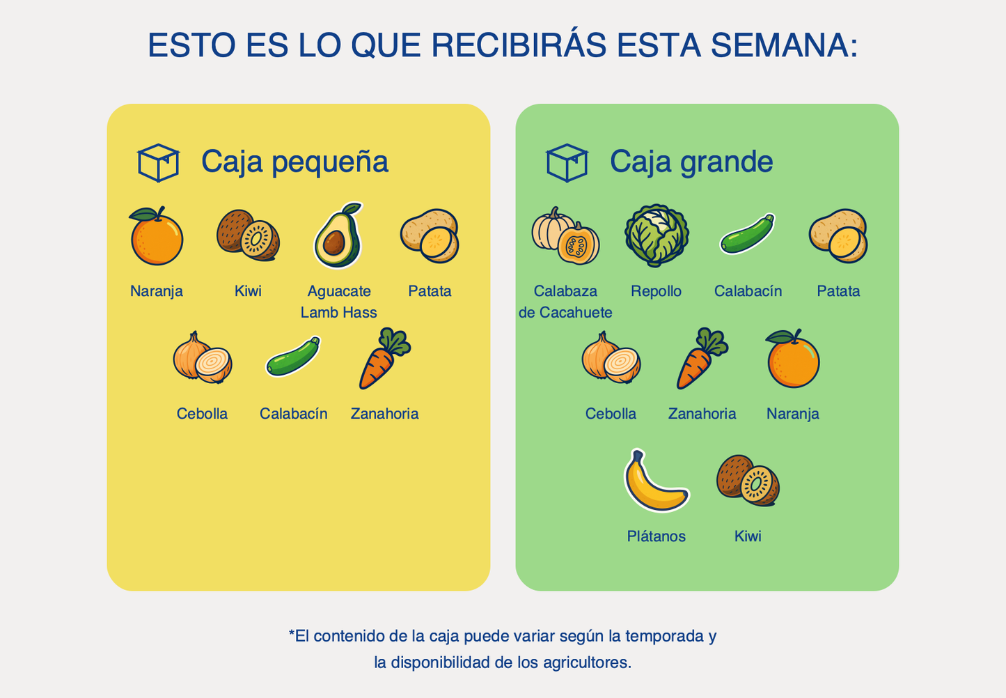 Caja pequena de mixta - semana 2026-04-23