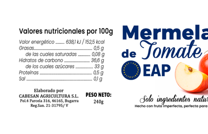 Mermelada de Tomate - 6 tarros