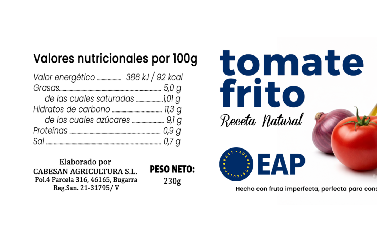 Frito de Tomate - 6 tarros