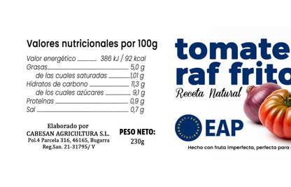 Frito de Tomate Raf - 6 tarros