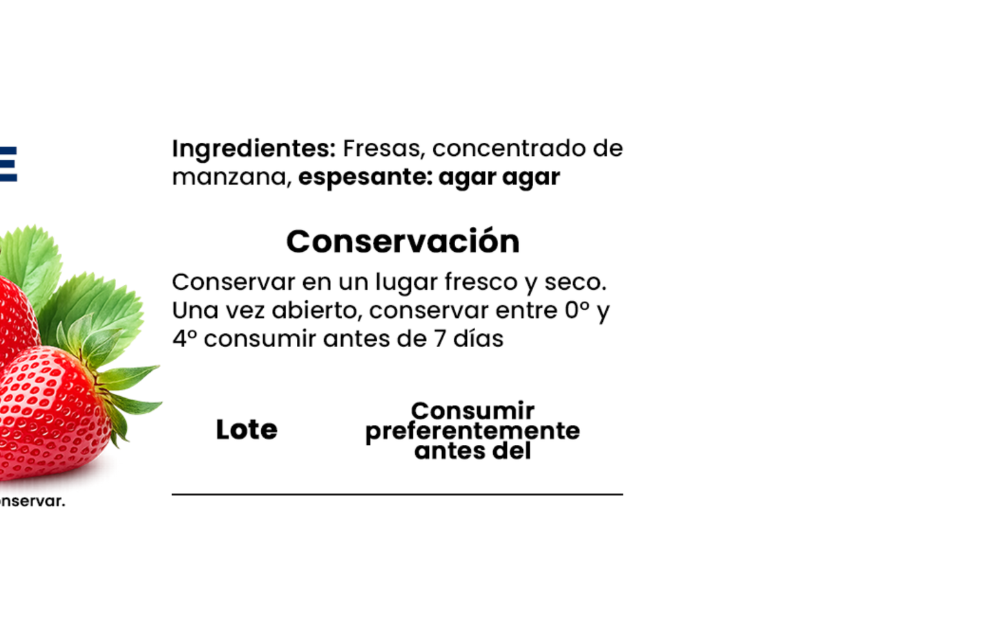 Mermelada de Fresa - 1 tarro