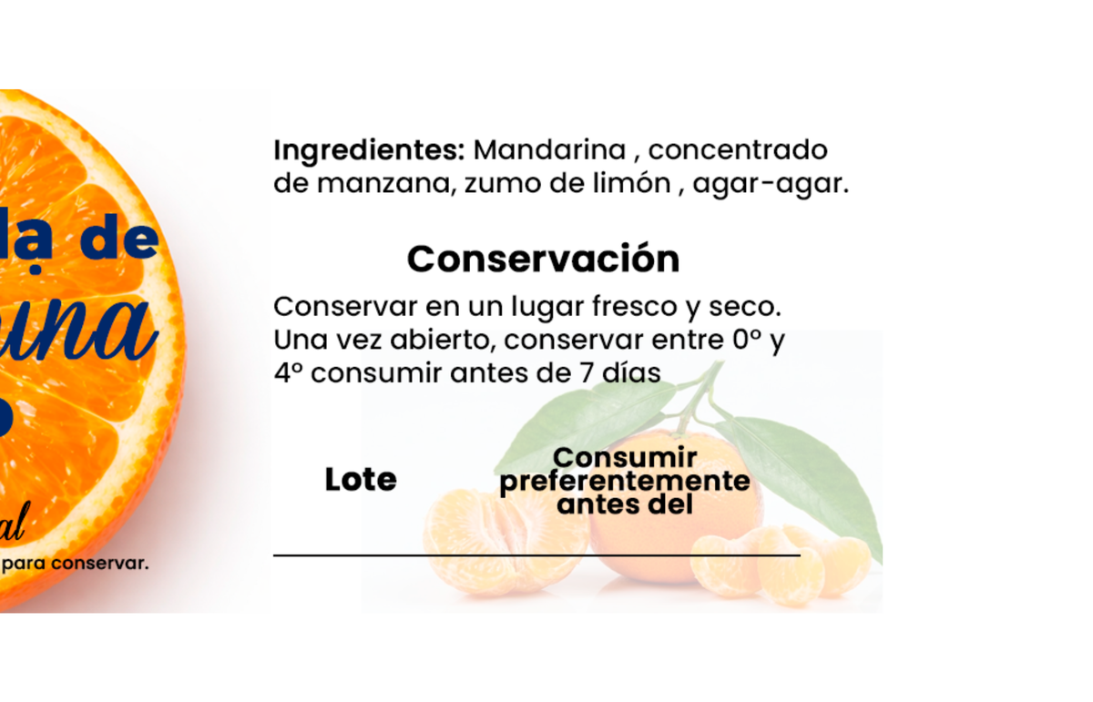 Mermelada de Mandarina - 1 tarro