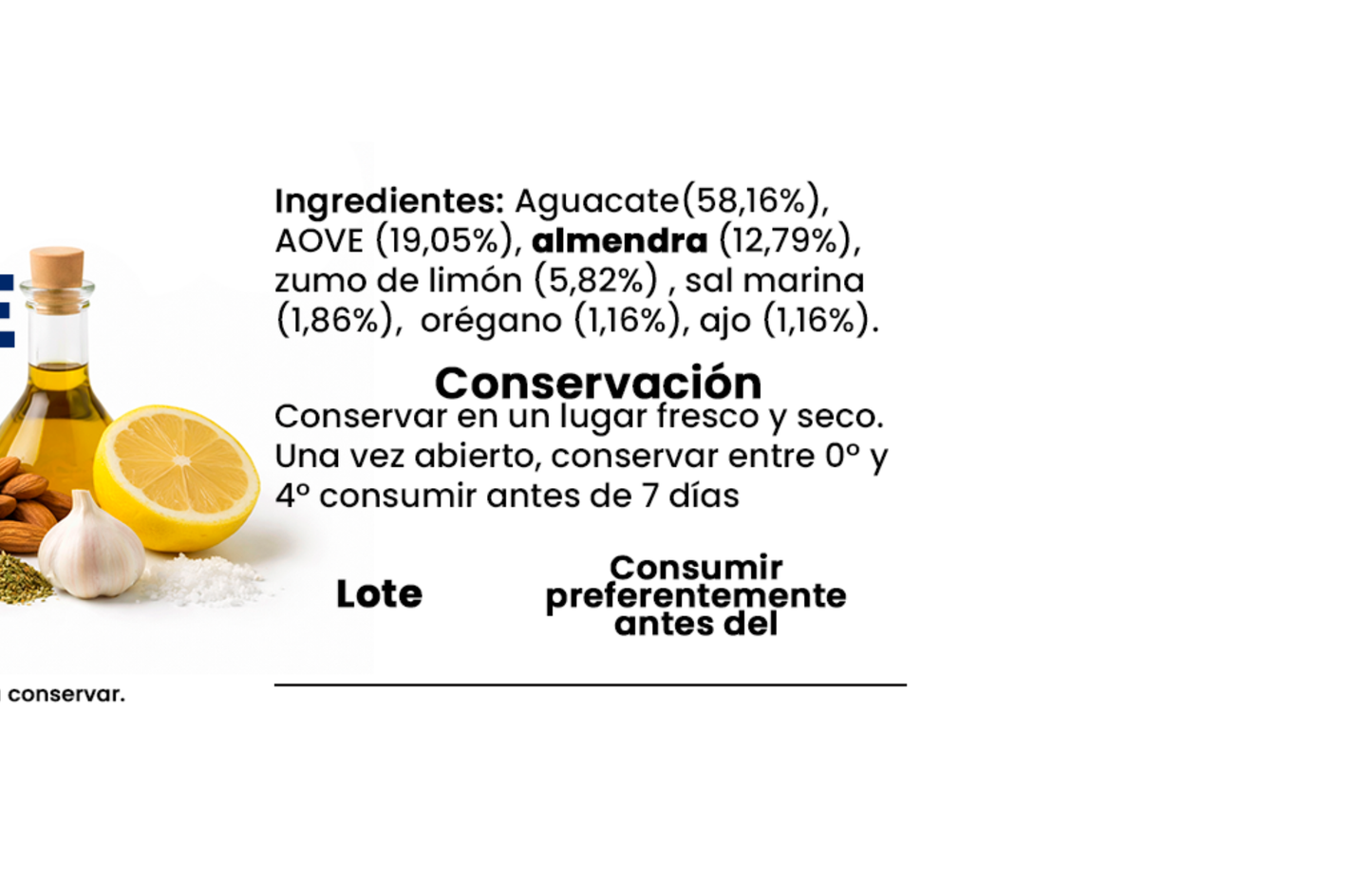 Pesto de Aguacate y Orégano - 6 tarros