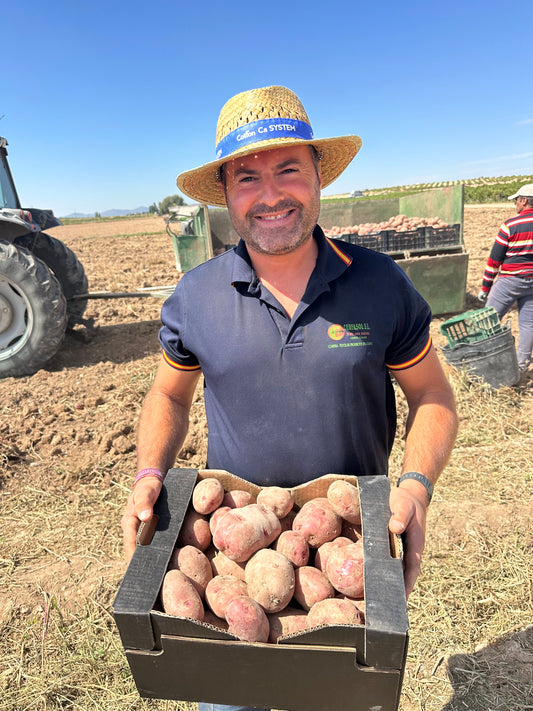 Caja de 8,5kg aprox. de Patatas de Nuestro Agricultor José Antonio de Herencia