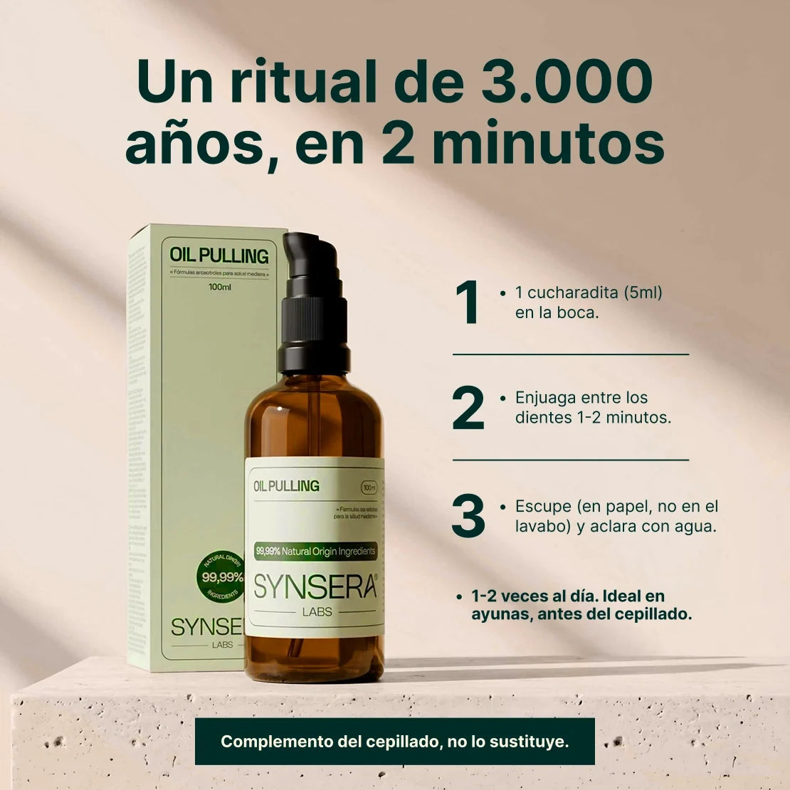 Aceite dental - Oil pulling (100ml)