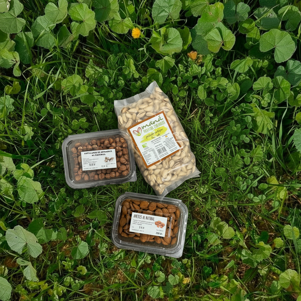 250gr Almendra Natural + 250gr Avellanas + 500gr Pistacho Horneado