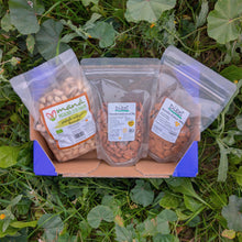 200gr Almendra Natural + 200gr Almendra Tostada + 500gr Pistacho Horneado