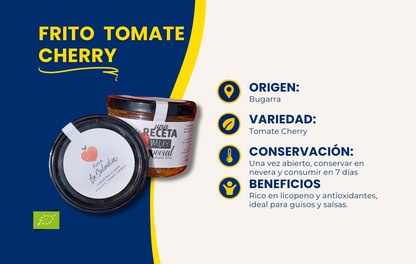 Frito de Tomate Cherry - 6 tarros