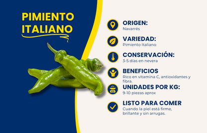 Pimiento Italiano de Nuestros Agricultores