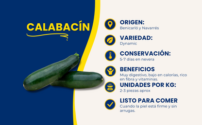 Calabacín - 4kg
