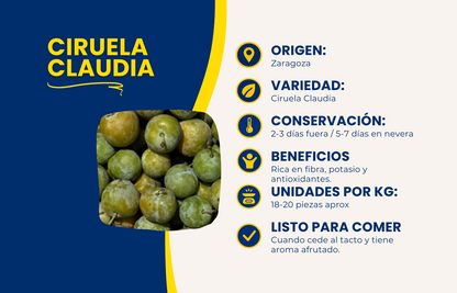 Ciruela Claudia - 2.7kg