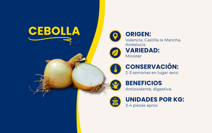 Cebollas de Nuestros Agricultores Españoles
