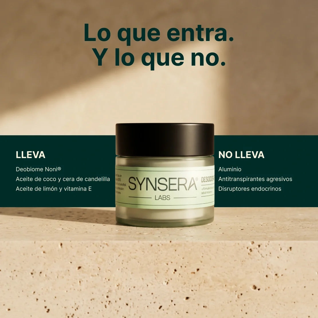Desodorante natural en crema (50ml)