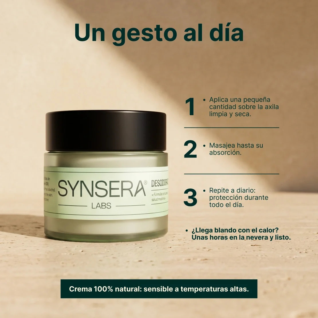 Desodorante natural en crema (50ml)