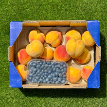 2.5kg Melocotón Amarillo + 0.5kg Arándanos