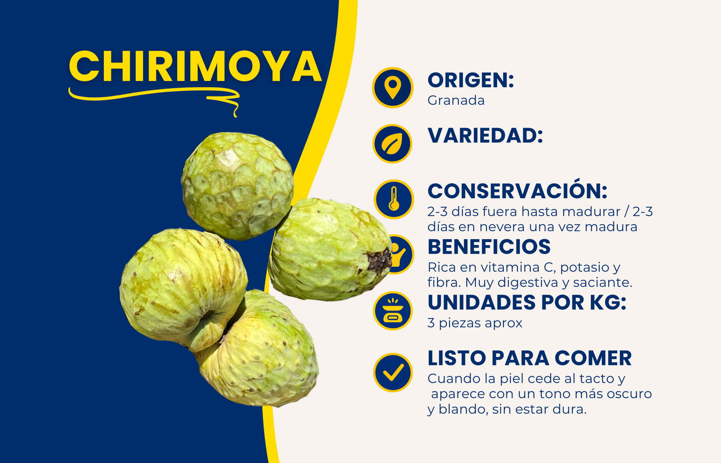 Chirimoya de Nuestros Agricultores