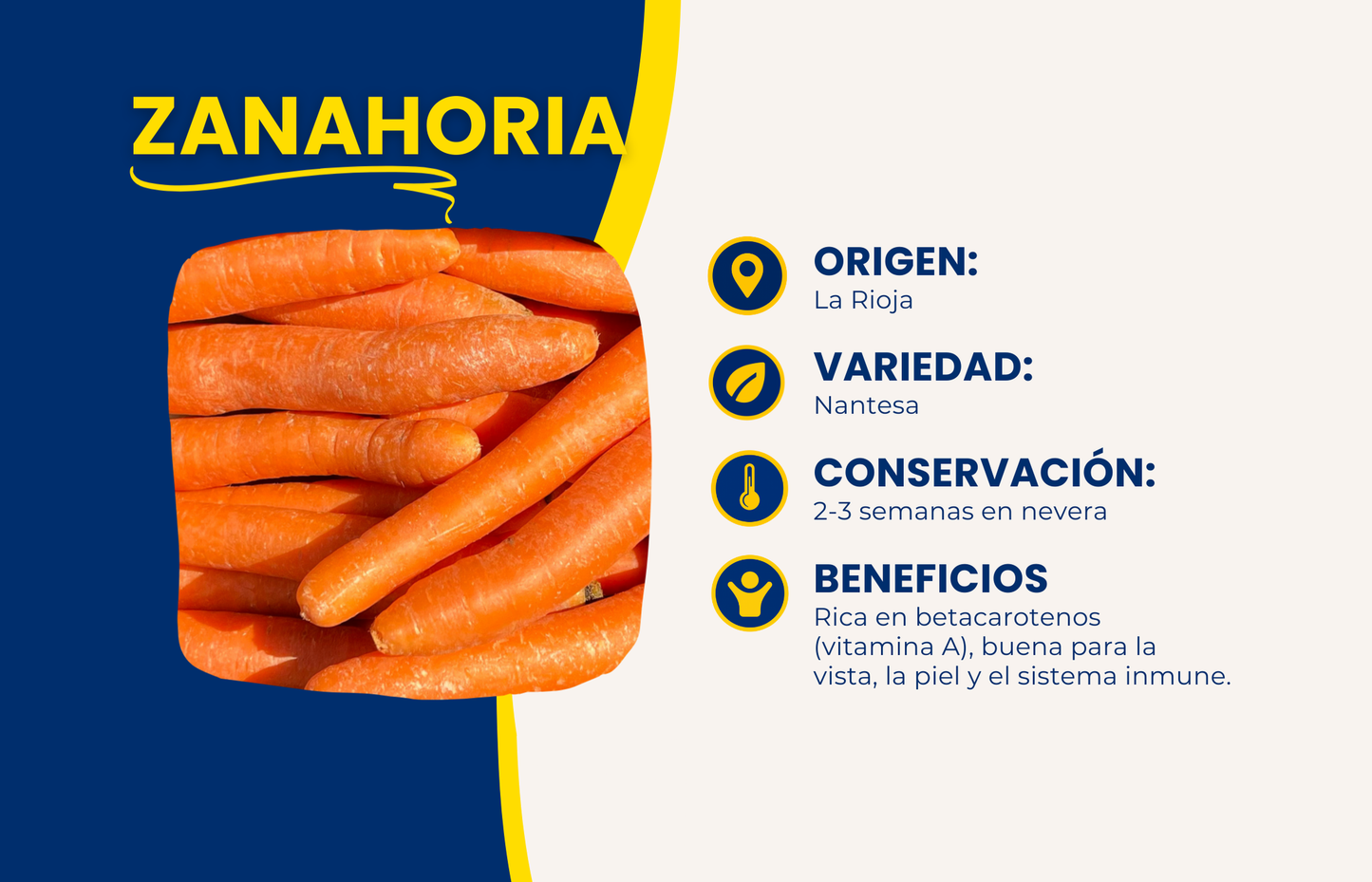 Zanahoria de Nuestros Agricultores