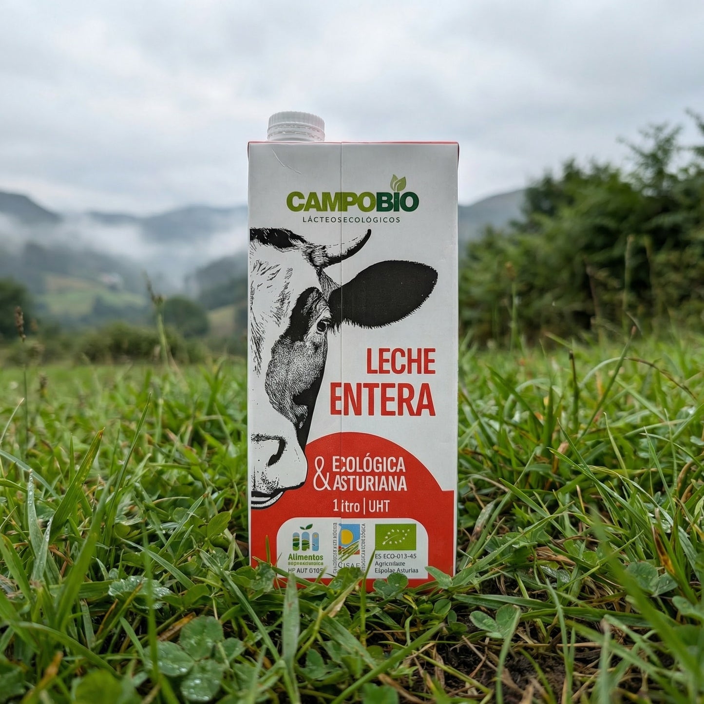 Leche Orgánica 100% Asturiana
