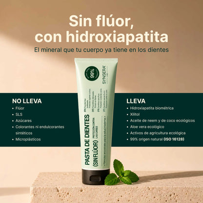 Pasta de dientes sin flúor (75ml)