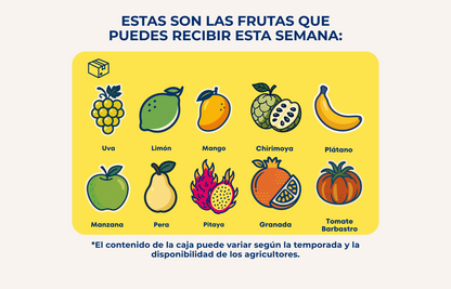 Caja de Fruta de Temporada de Nuestros Agricultores