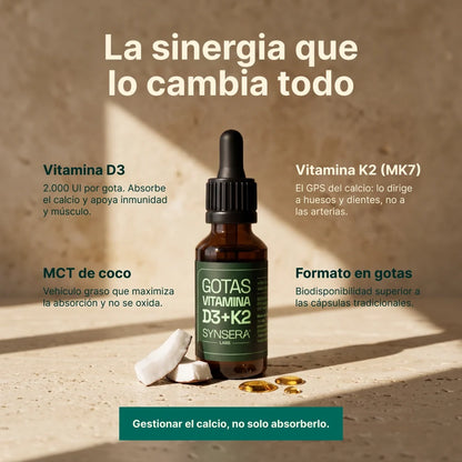 Vitamina D3 + K2