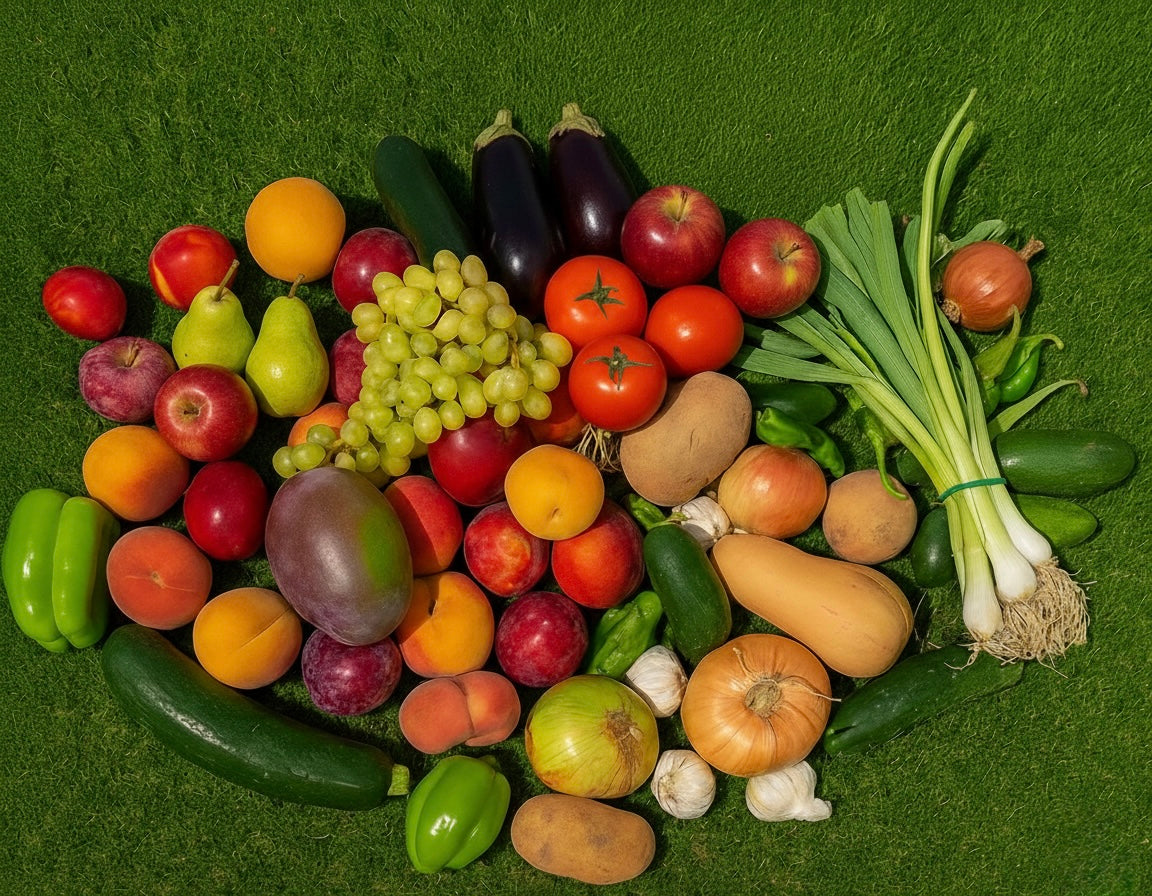 Caja Mixta de Frutas y Verduras de Temporada de Nuestros Agricultores