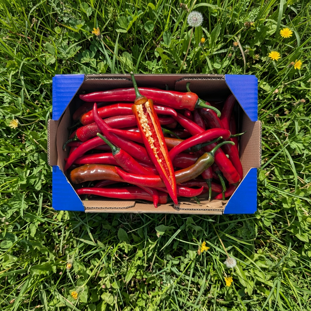 Pimiento Rojo Picante - 1.2kg