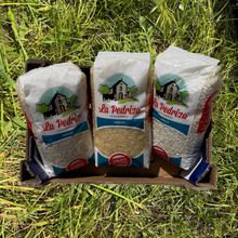 1kg Arroz Redondo + 1kg Arroz Largo + 1kg Arroz Vaporizado