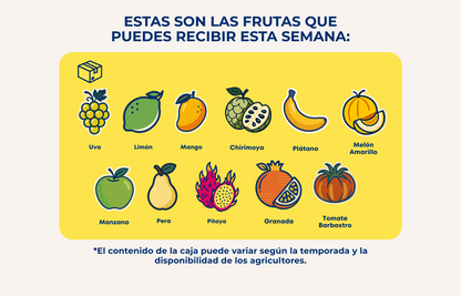 Caja de Fruta de Temporada de Nuestros Agricultores