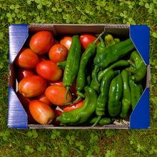 2.5kg Tomate Pera + 1kg Pimiento Italiano Ecológicos