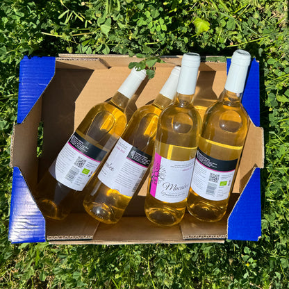 Vino Blanco Ecológico - 4 botellas